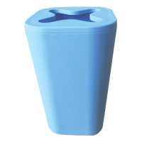 Kelímek na kartáčky a pastu - MONACO - plastic + rubber - blue