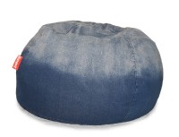 Sedací vak Jeans Round blue