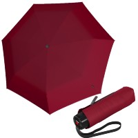 KNIRPS T.020 Dark Red EKO -ultralehký skládací deštník