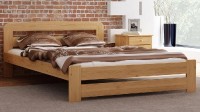 Dřevěná postel Lidia 160x200 + rošt ZDARMA