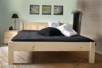 Dřevěná postel Wiktoria 140x200 + rošt ZDARMA