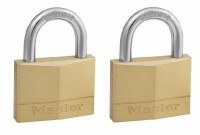 MASTER LOCK Visací zámek mosazný 2x50mm