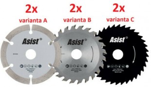 Segmentový diamantový kotouč k AE5KR55DN-BMC, 2ks