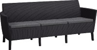 SALEMO 3 seater sofa - grafit