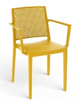 Křeslo GRID ARMCHAIR - hořčicově žlutá