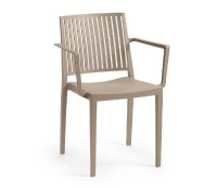 Křeslo BARS ARMCHAIR - taupe