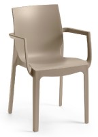 Křeslo EMMA ARMCHAIR- taupe