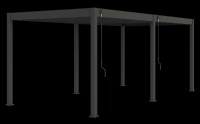 Bioklimatická pergola INTRO PLUS 6x3 m, hliník - volně stojící