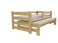 Dětská postel s výsuvnou přistýlkou DPV 001